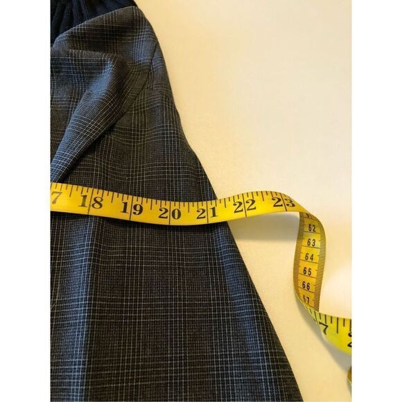 03322 Gray & Blk Mixed Plaid Fairy Grunge, Whimsygoth, Dk Academia Skirt Sz M - Picture 15 of 16